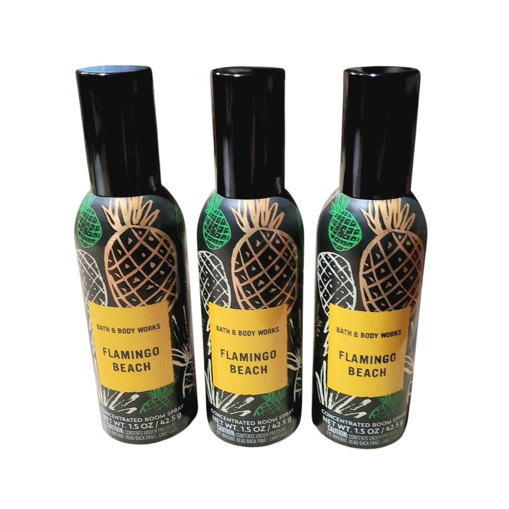 Bath and Body Works Flamingo Beach Tropical Set